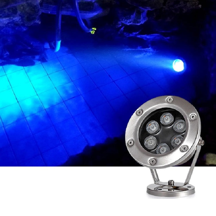 18W Waterproof LED Underwater Landscape Light for Swimming Pool, Fish Pond, Fountain (Warm White)