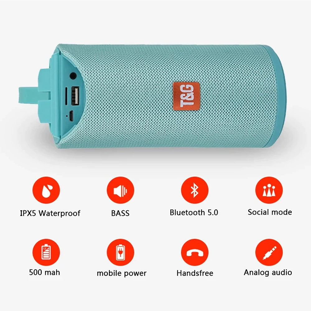 5W Bluetooth Speaker with FM Radio - Model TG-113A