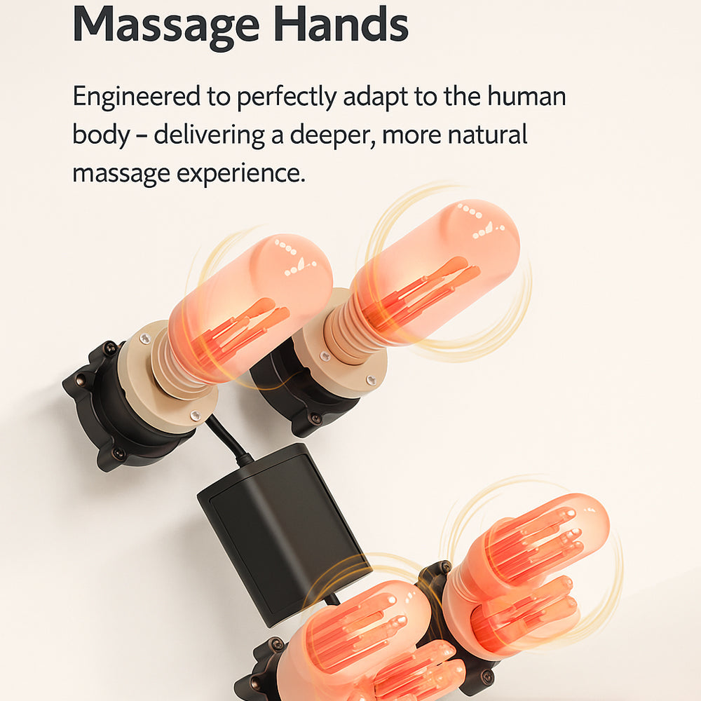 8D Massage Chair with Zero Gravity and Heat Therapy - Model S9C