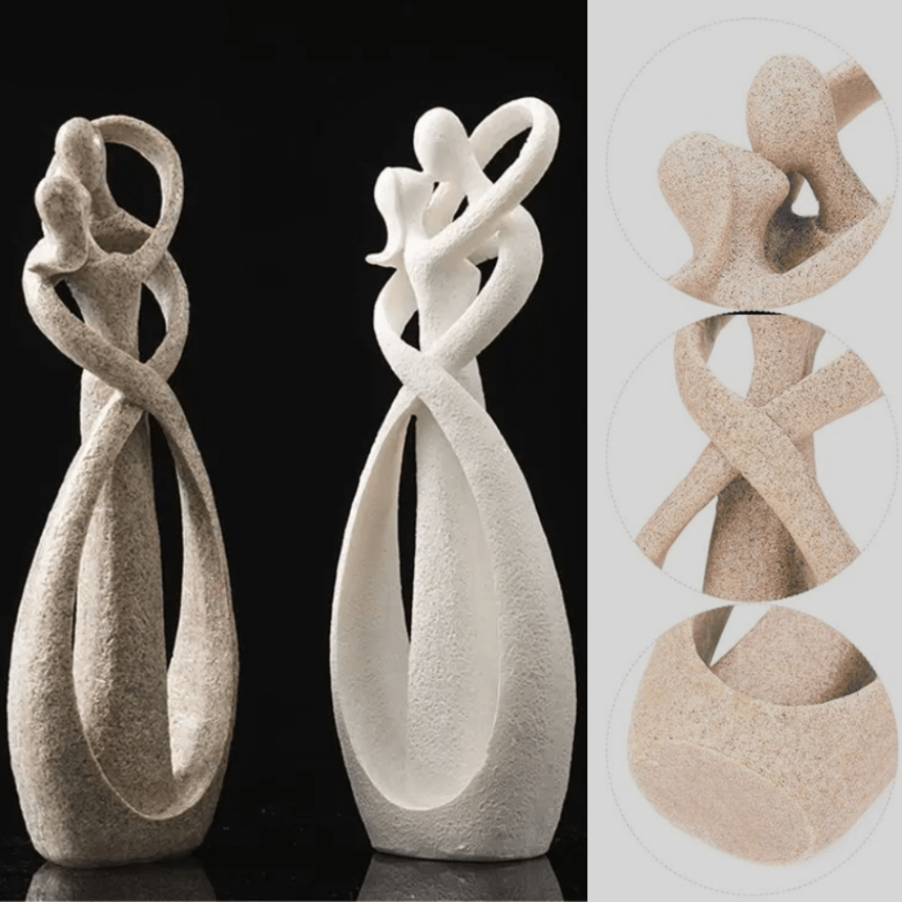 Abstract Timeless Love Sculpture
