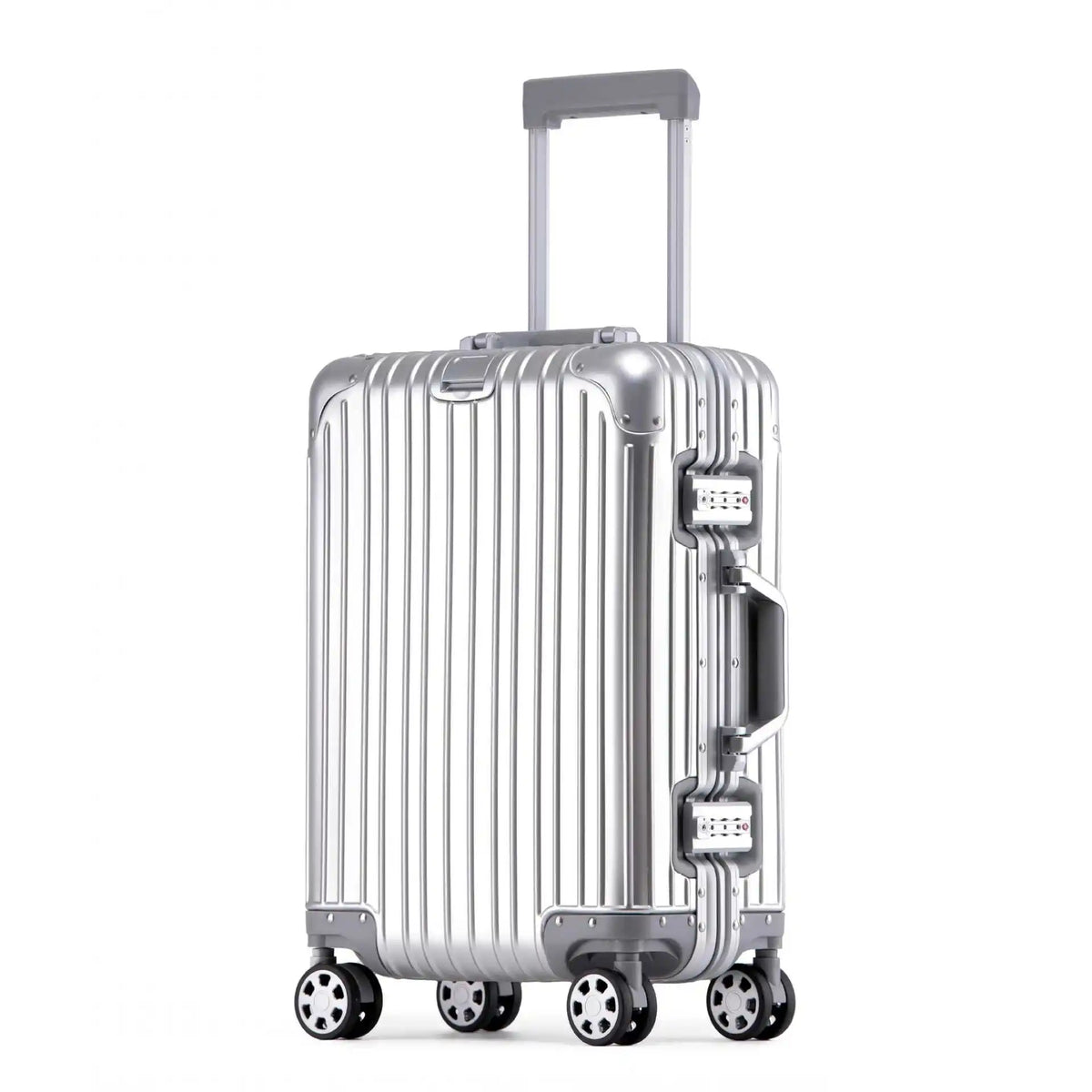 Aluminum Hardshell Travel Suitcase | Scratch-Resistant Luggage