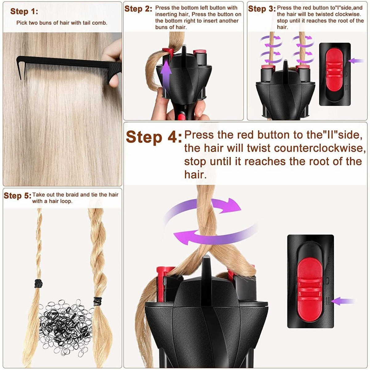 Automatic Hair Braider