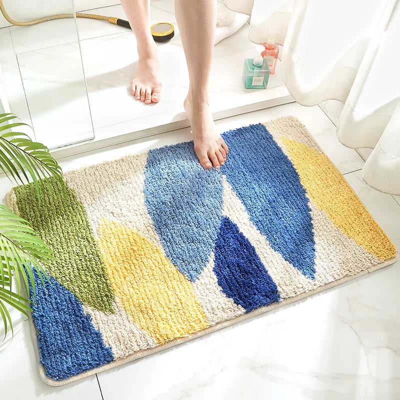 Bath Mat with Non-Slip Design and Quick Drying