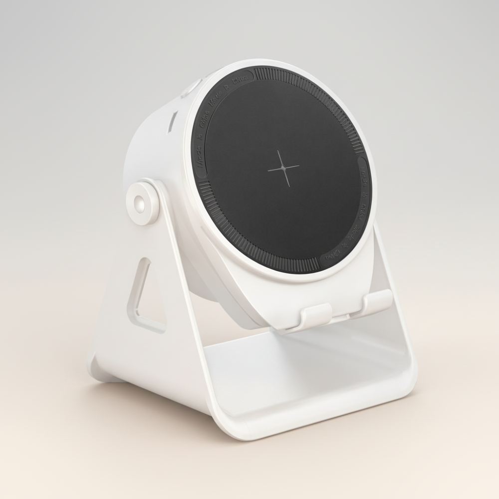 Bluetooth Speaker and Phone Stand with Inductive Wireless Charging