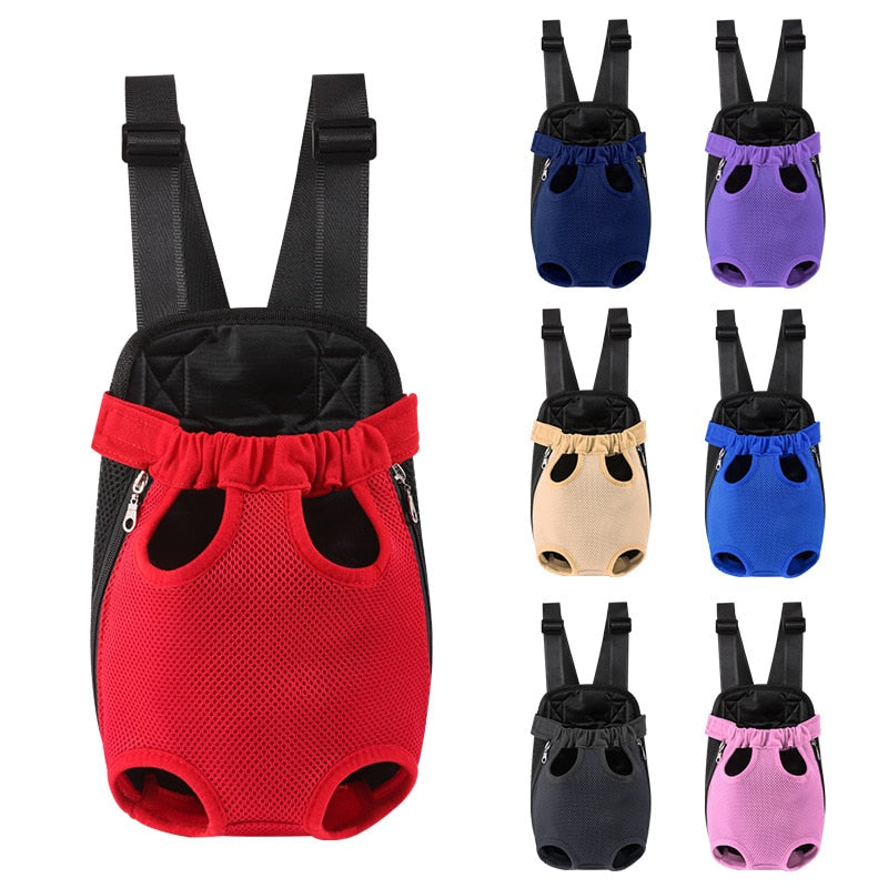 Breathable Mesh Pet Travel Carrier Backpack