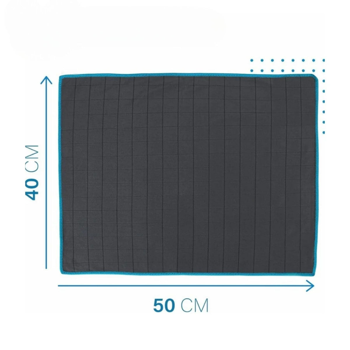 Carbon Microfiber Cleaning Cloths – 3-Pack, Highly Absorbent and Durable
