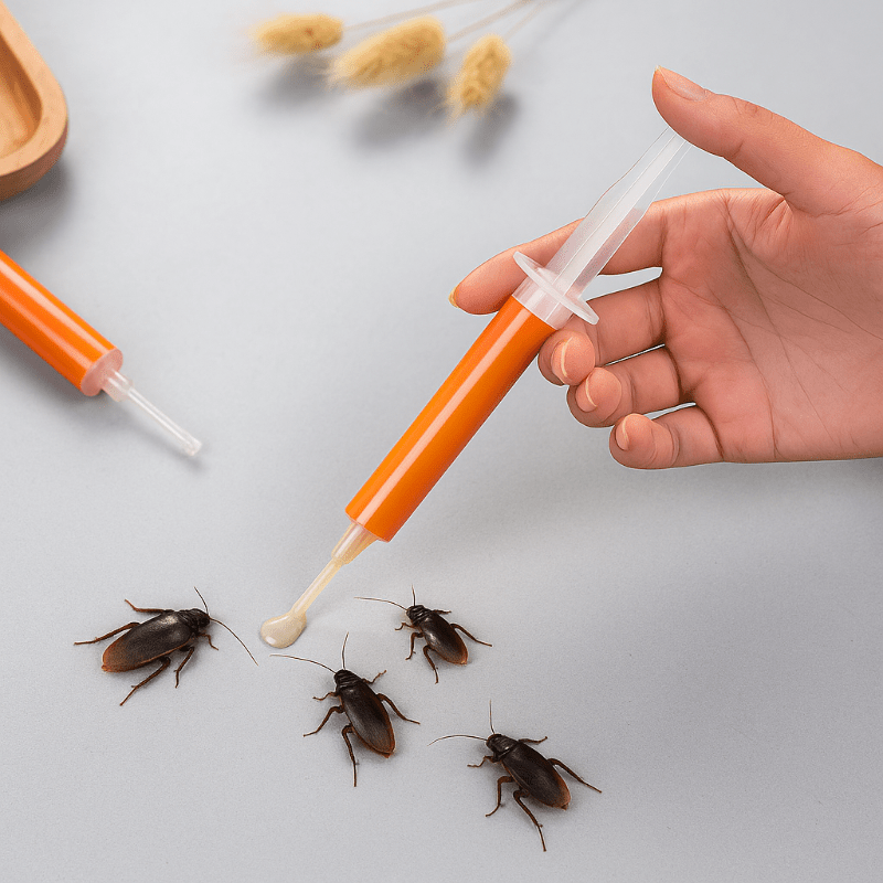 Cockroach Gel Bait with Domino Effect – 3 x 10 g Syringes