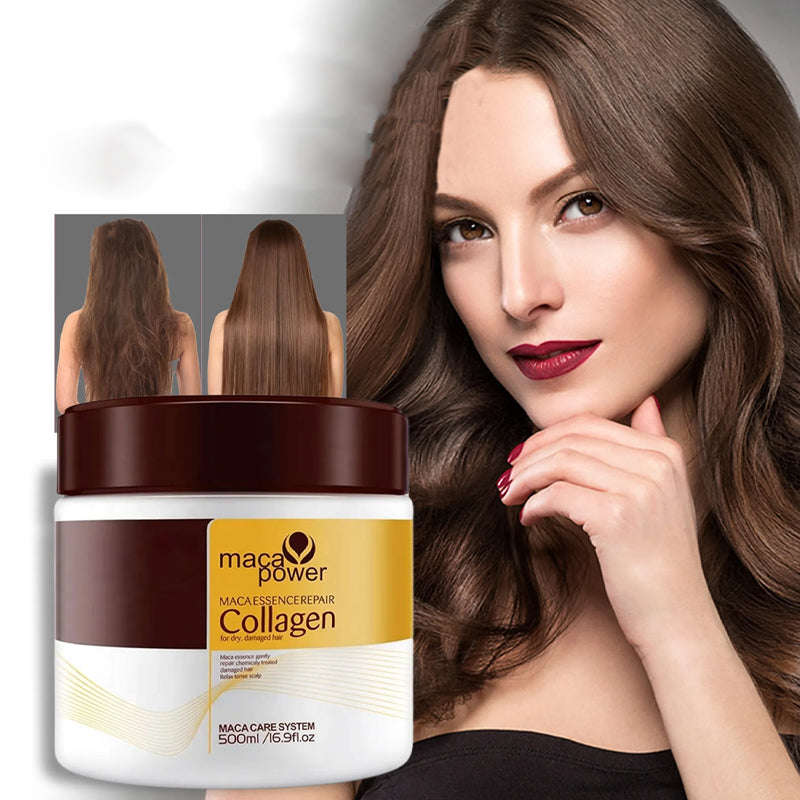 Collagen Hair Mask - Fresh Hair Care to Stop Frizz and Dry Hair