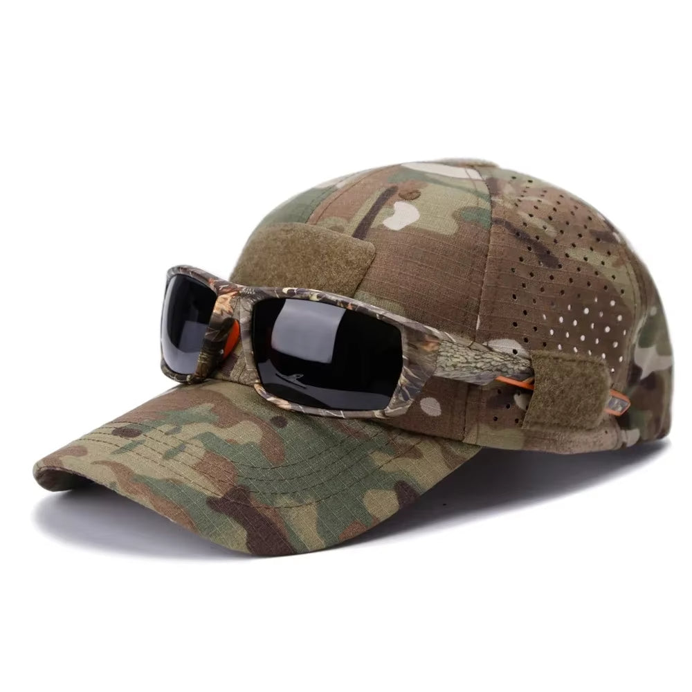 Cooling, Sweat-Free Sunglasses-Ready Adventure Cap