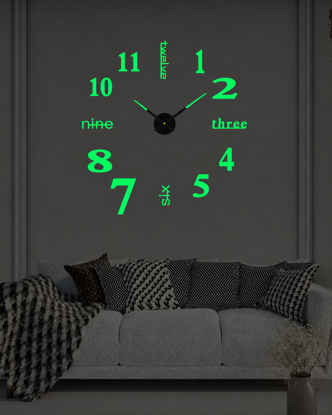 Creative Design Wall Clock
