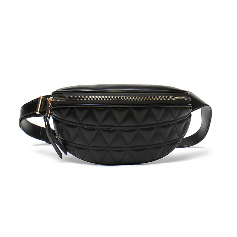 Diamond Pattern Belt Bag | Sturdy & Practical