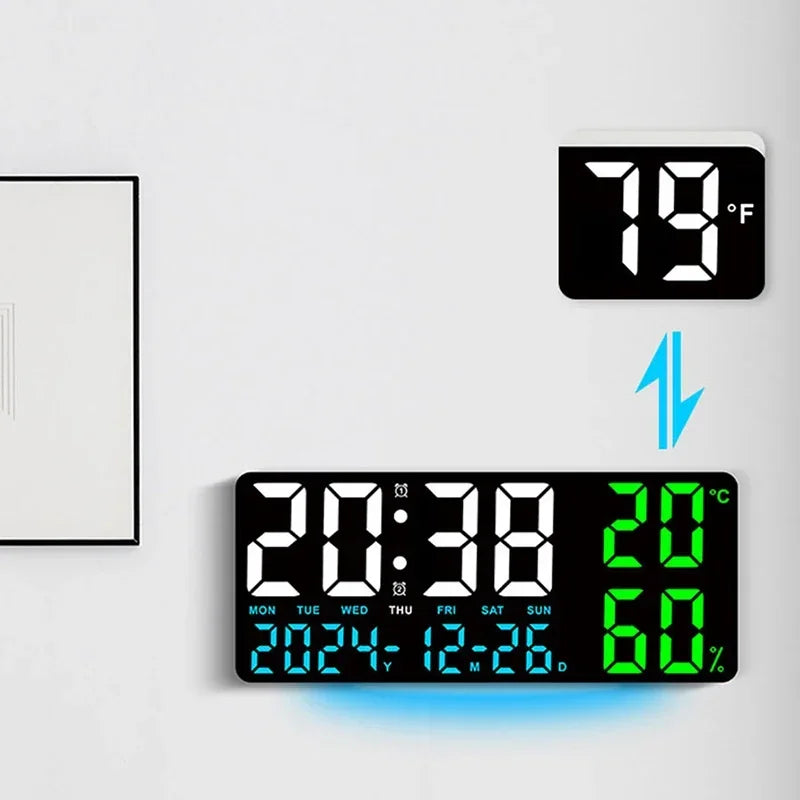 Digital LED Wall Clock