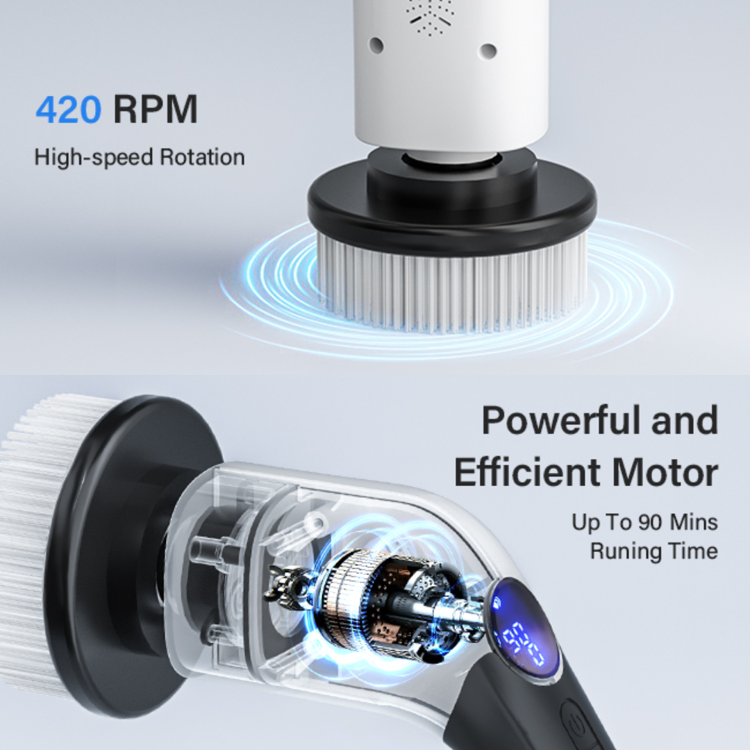 Electric Spin Scrubber