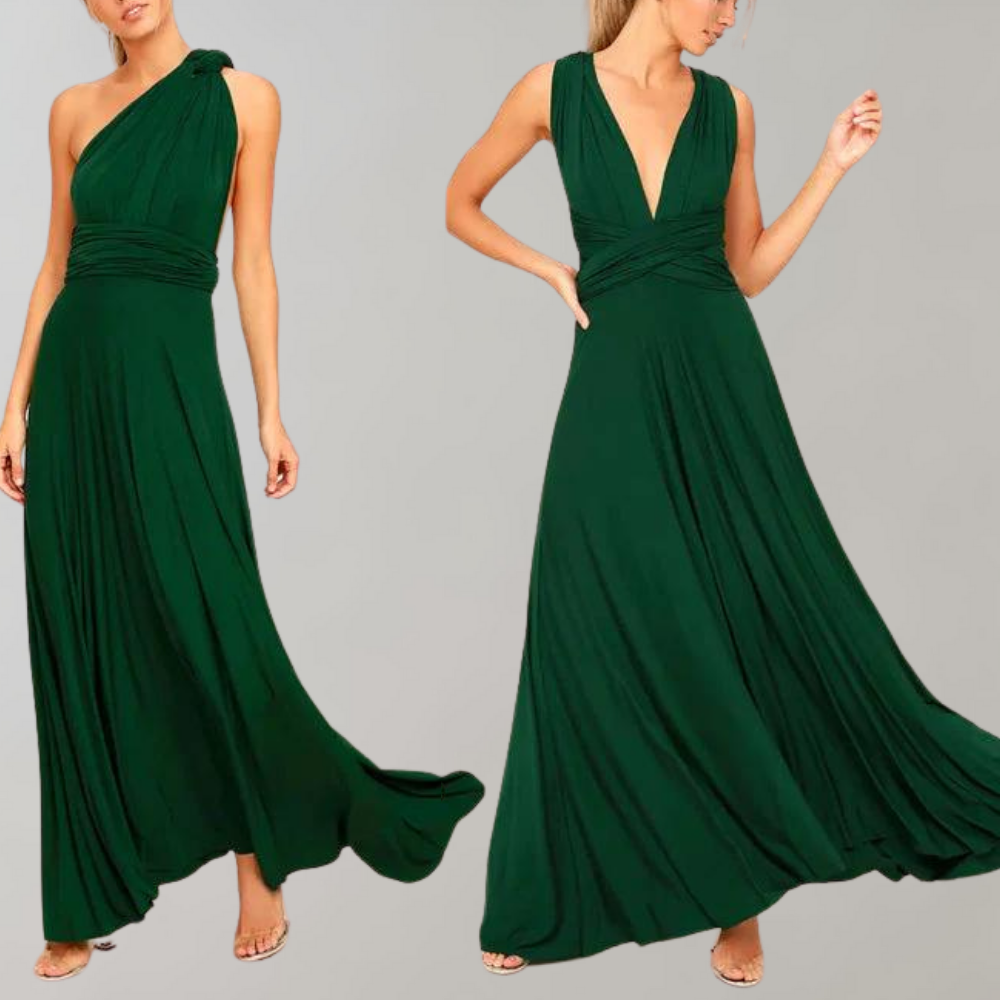 Elegant & Comfortable Summer Wrap Dress