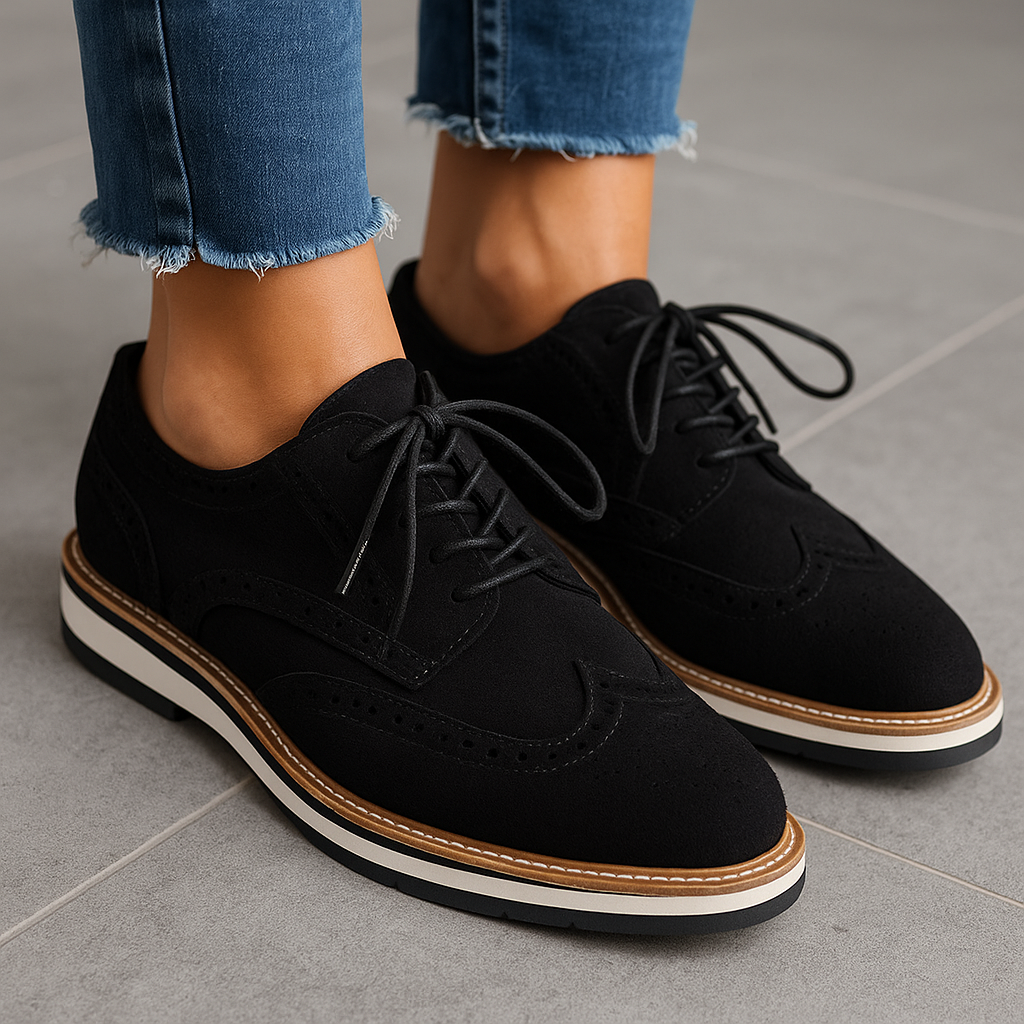 Elegant Lace-Up Shoes for Autumn