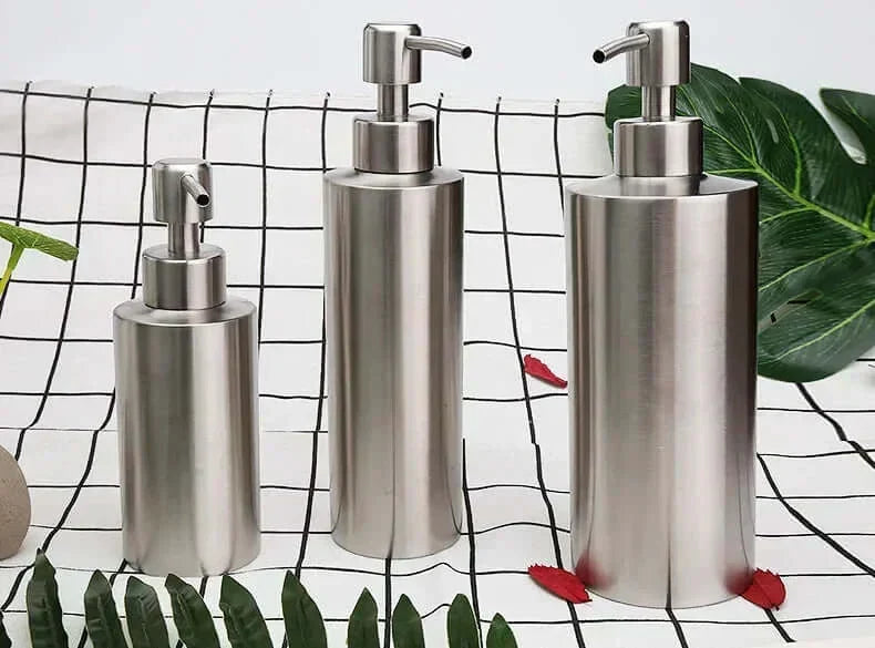 Elegant Stainless Steel Hand Pump Soap Dispenser