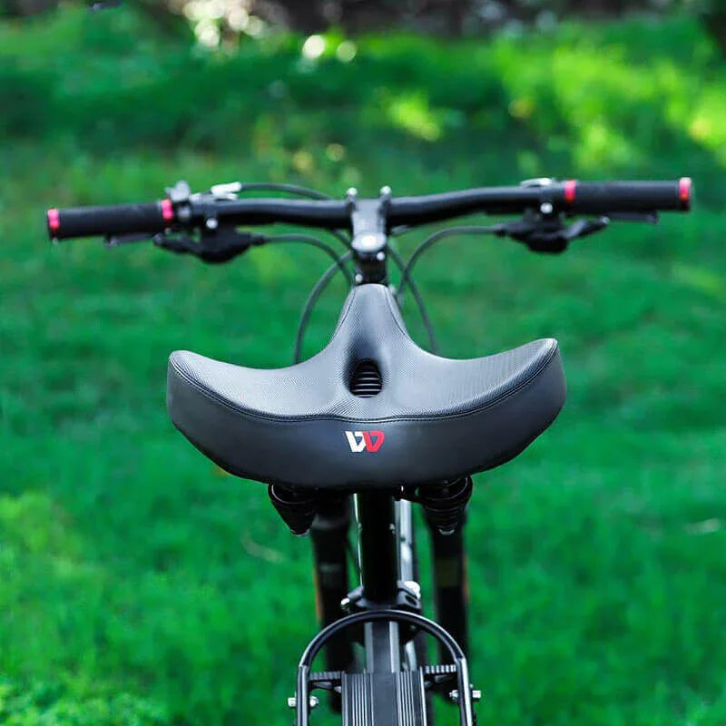 Extra Wide Bicycle Saddle for Saddle Pain Relief