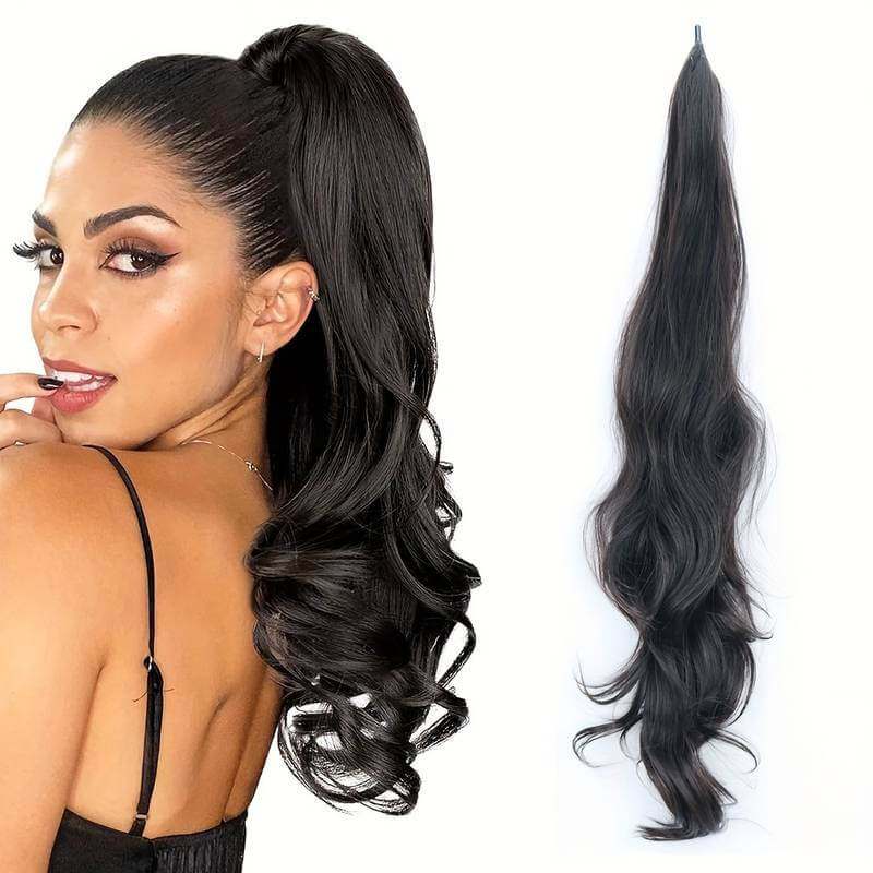 Flexible Ponytail Hair Extension for Voluminous Hair