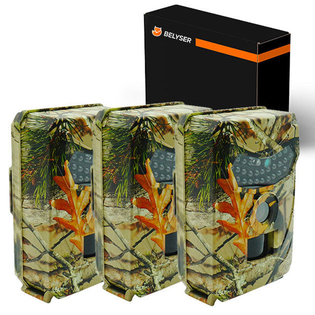 HD Wildlife Trail Camera with Motion Detection and Night Vision