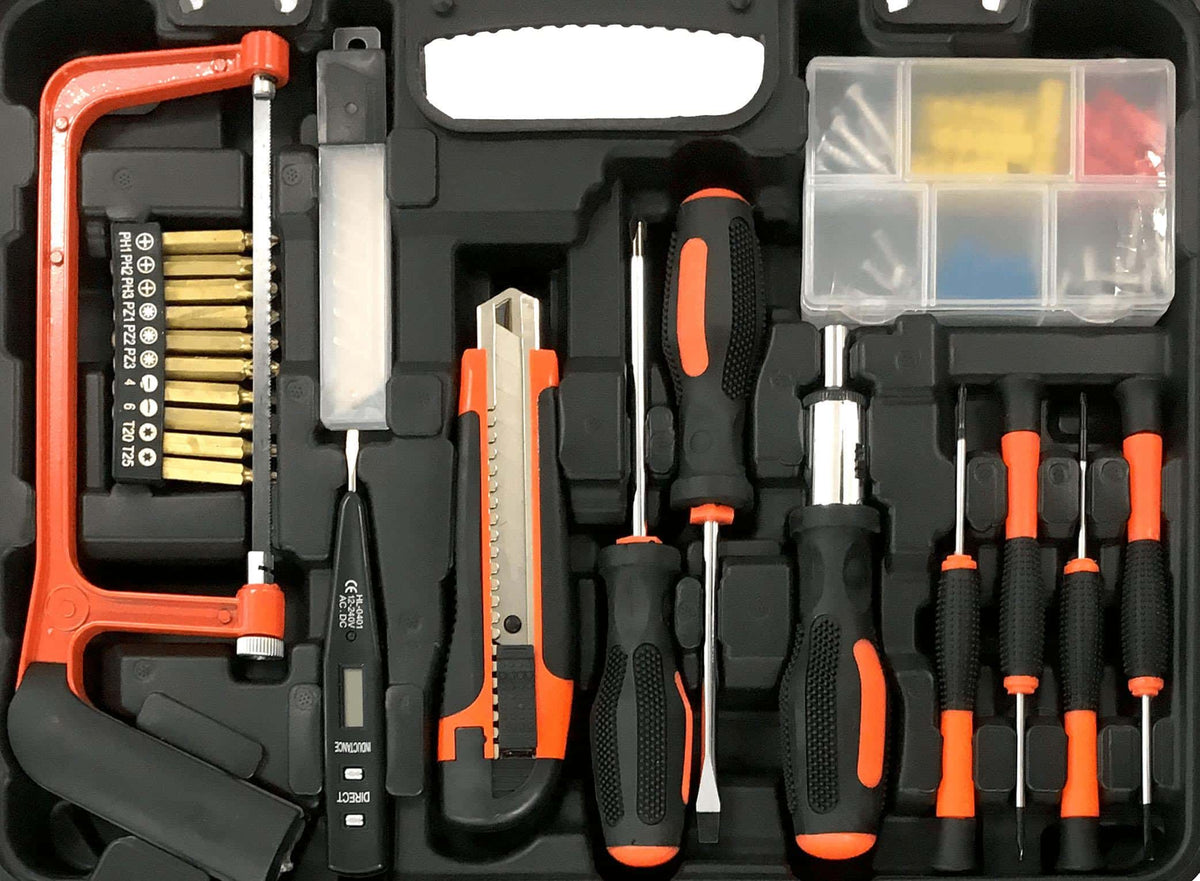 Household Tool Set - Multi-Tool Kit - 21 Pieces