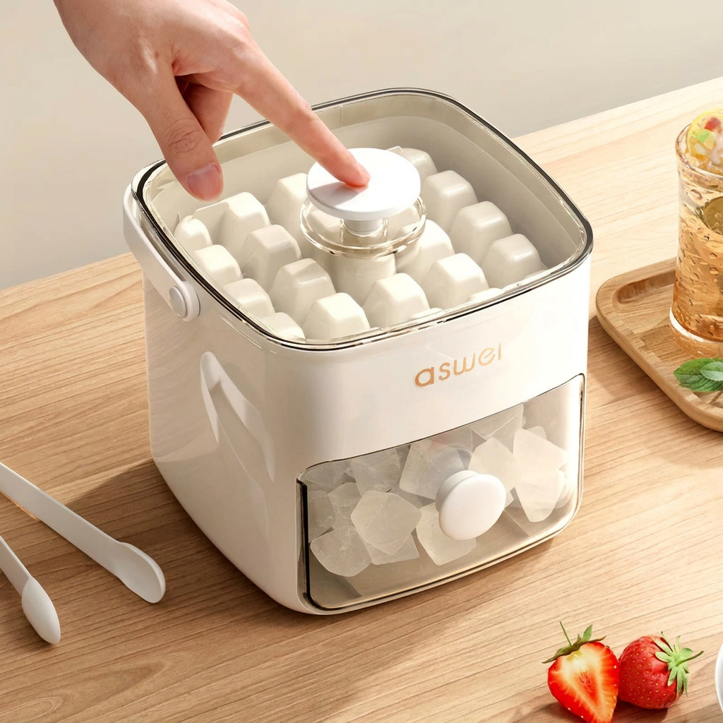 Ice Mold with Storage Container
