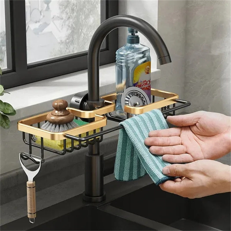 Kitchen Sink Organizer – Convenient Accessory Storage Rack