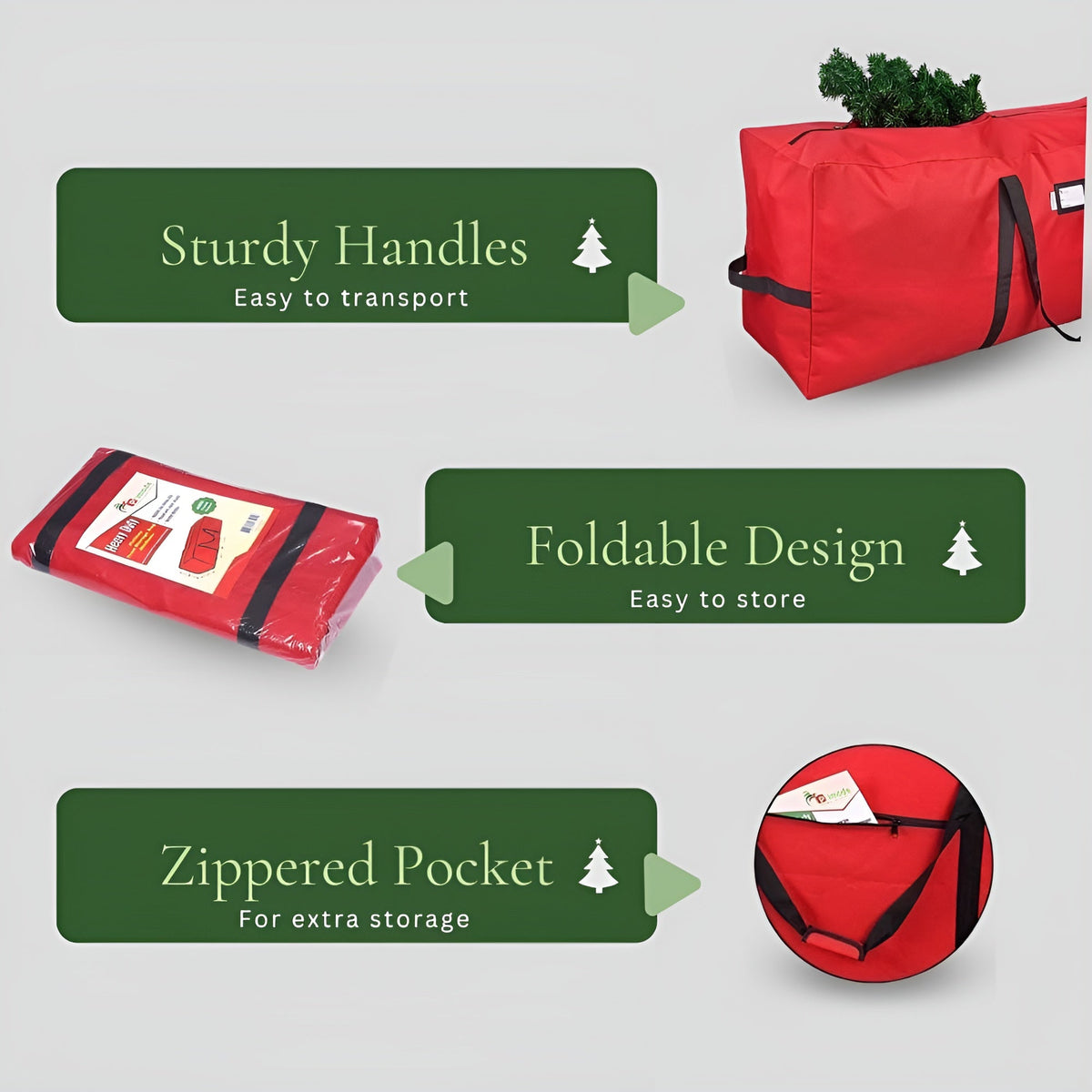 Large Heavy-Duty Durable Multipurpose Storage Bag