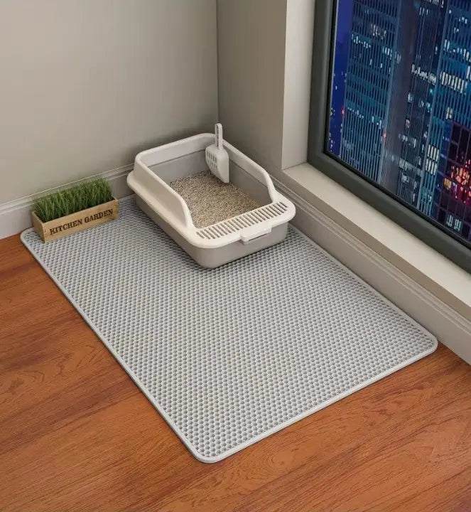 Large Non-Slip Cat Litter Mat