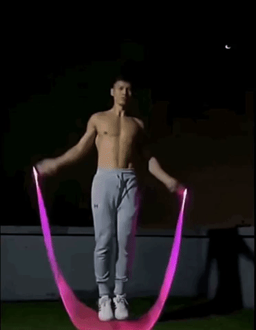 LED Light-Up Adjustable Jump Rope