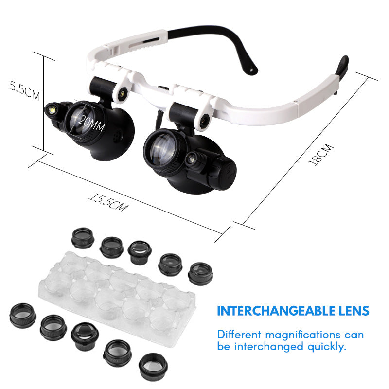 LED Magnifying Glasses