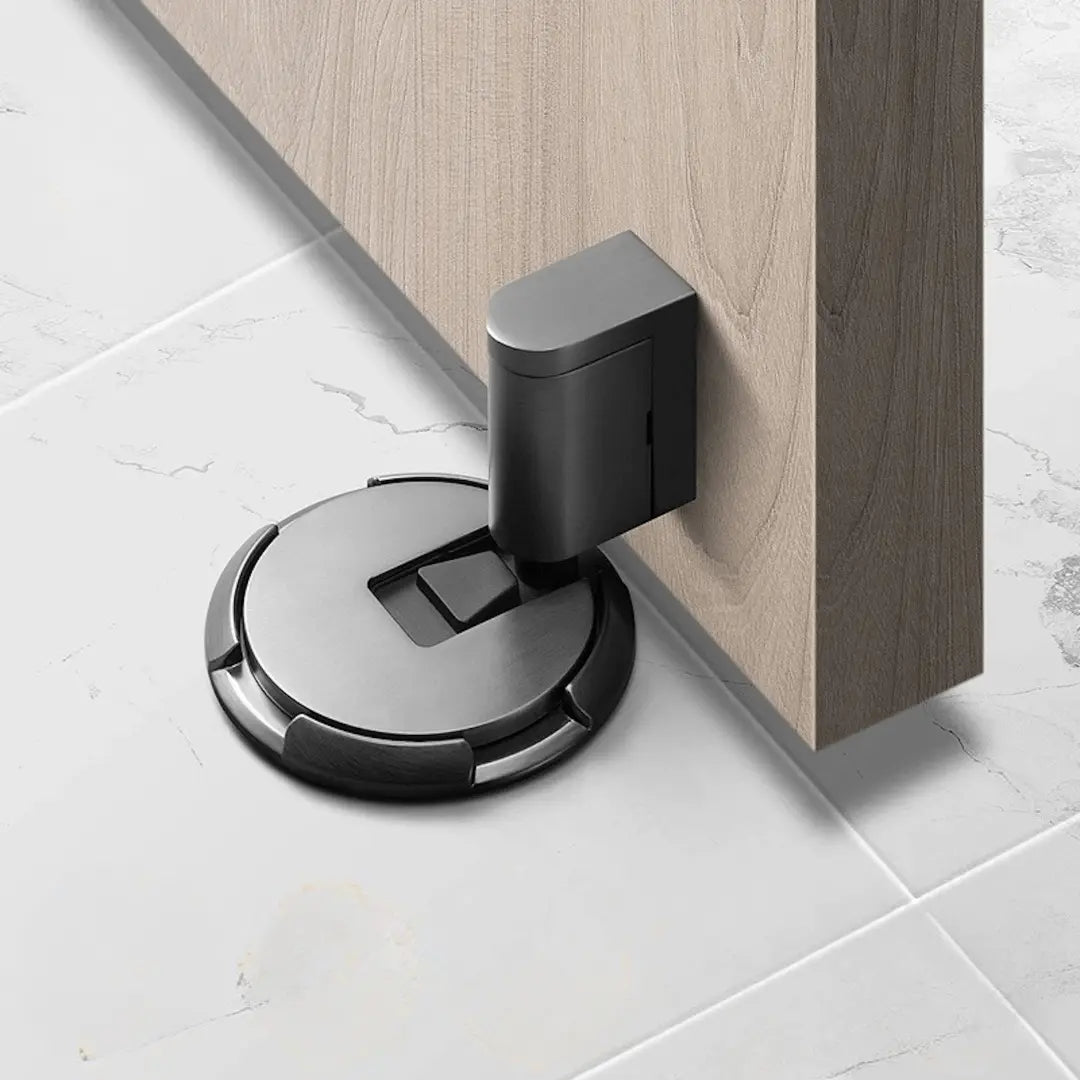 Magnetic Door Stopper – No-Drill Installation, Strong Hold & Sleek Design