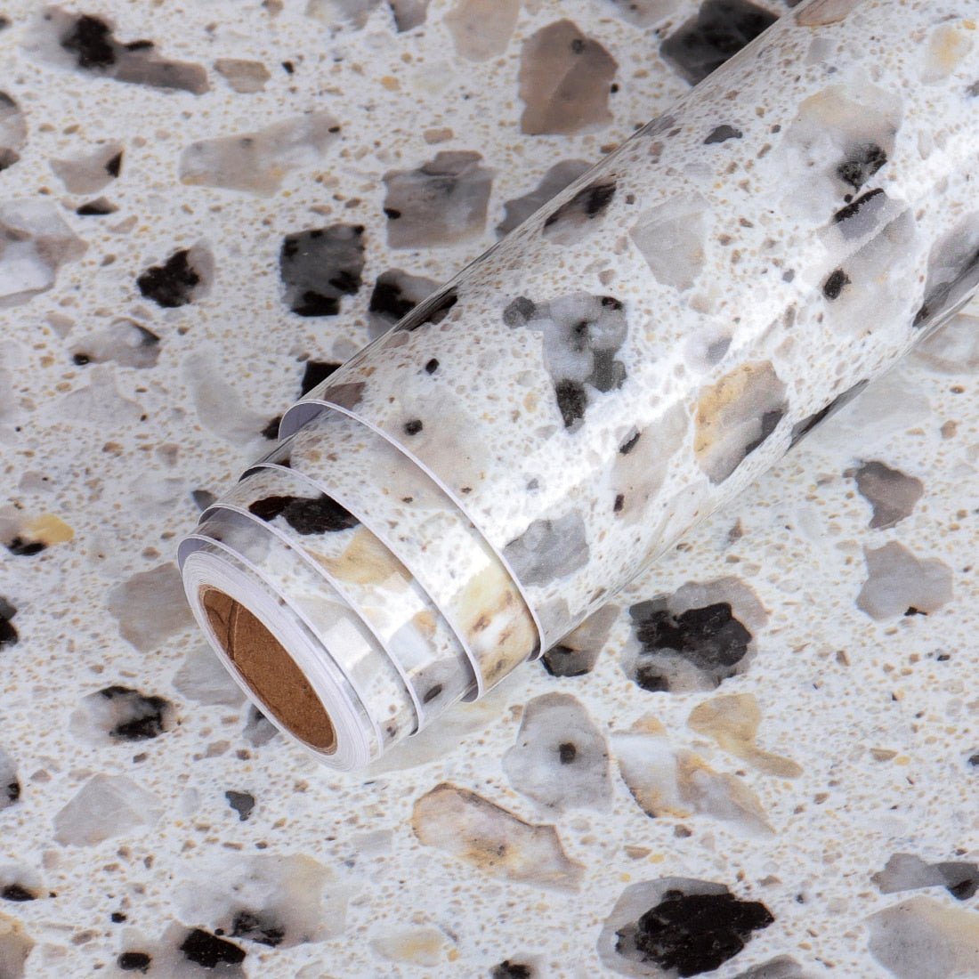 Marble-Look Surface Decoration - Waterproof & Oil-Proof