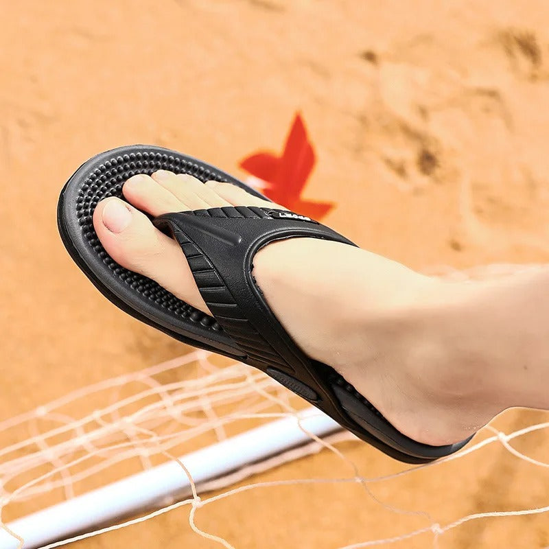 Men's Breathable Massage Flip-Flops