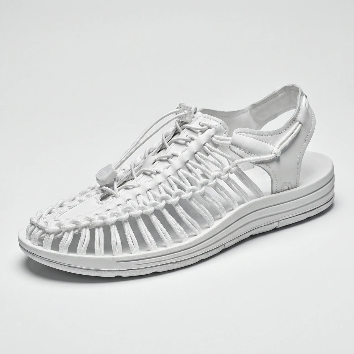 Men's Breathable Sandals with Woven Upper
