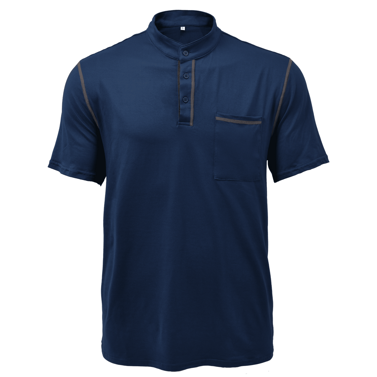 Men's Casual Henley T-Shirt