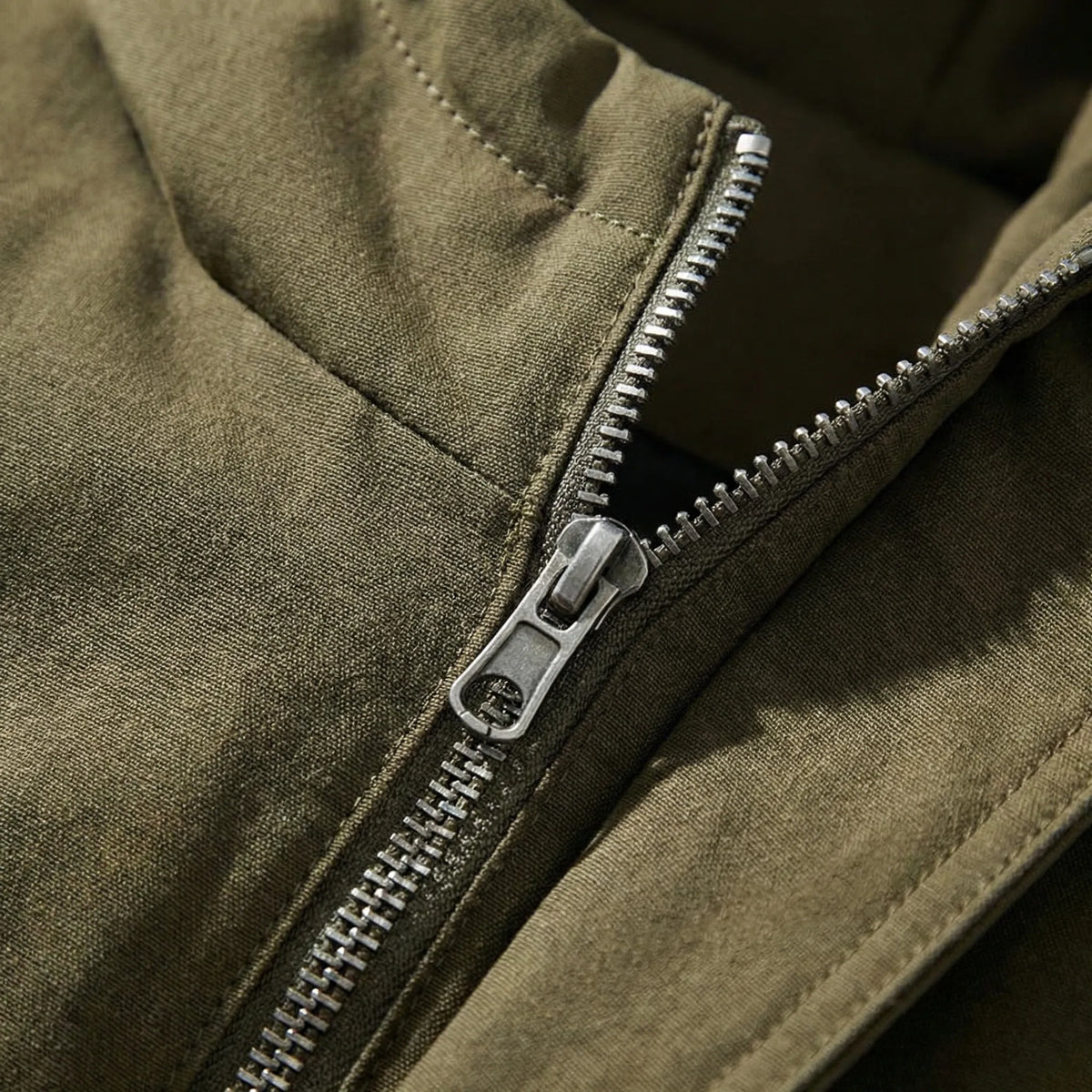 Men's Classic Parka Trench Coat