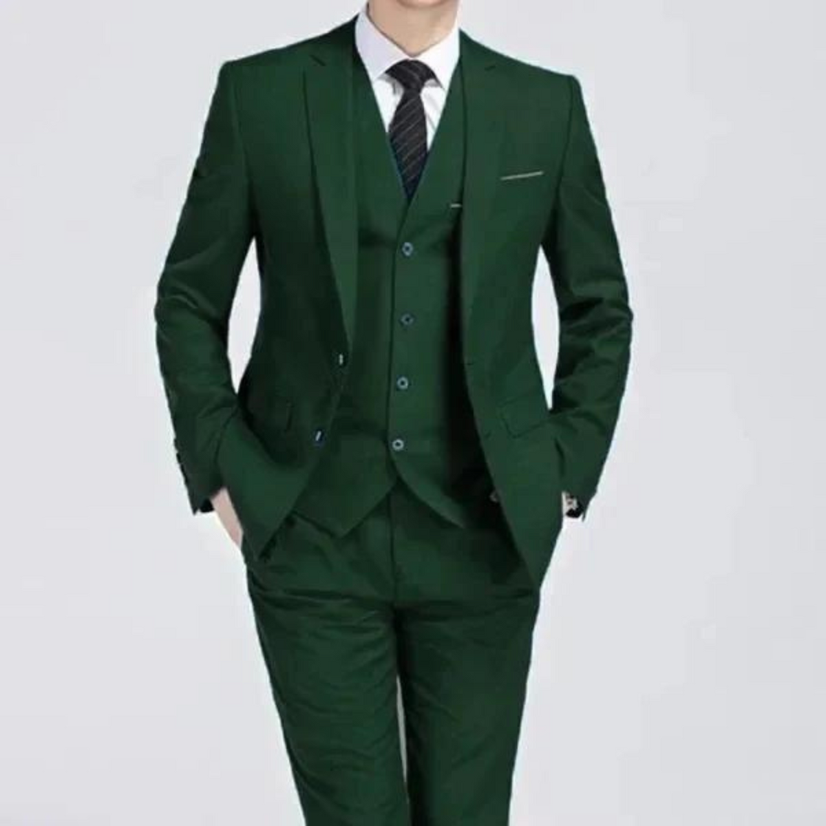Men's Classic Spring Three-Piece Suit