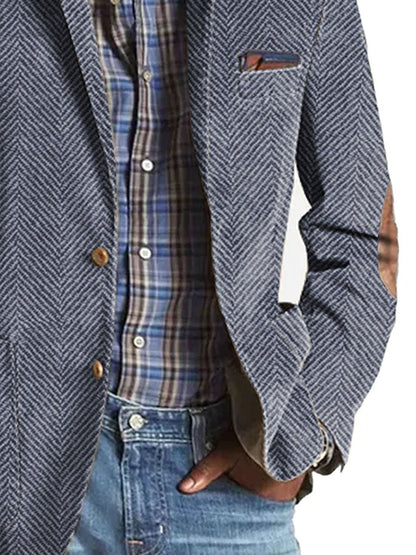 Men's Herringbone Blazer