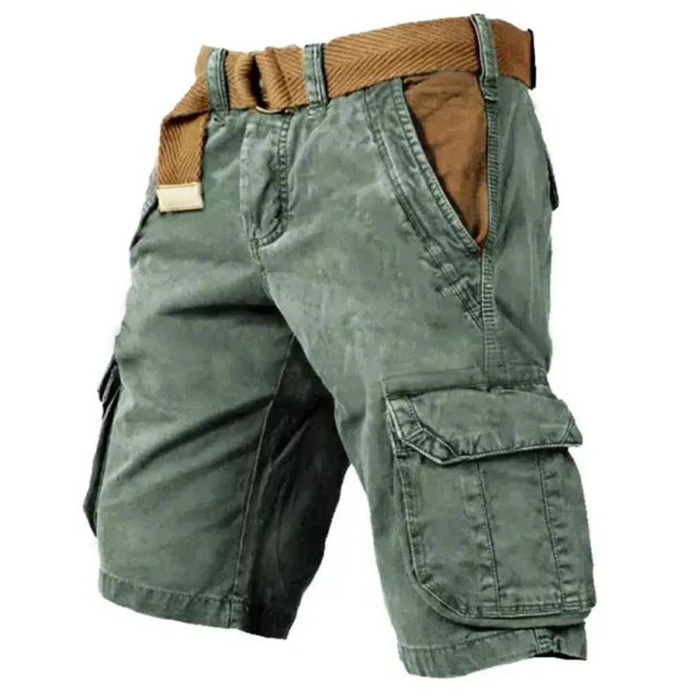 Men's Knee-Length Cargo Shorts