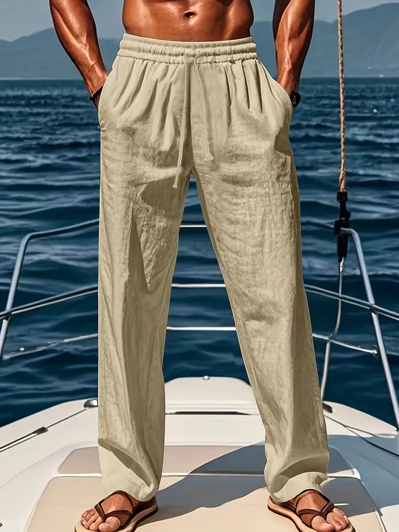 Men's Loose Fit Drawstring Pants