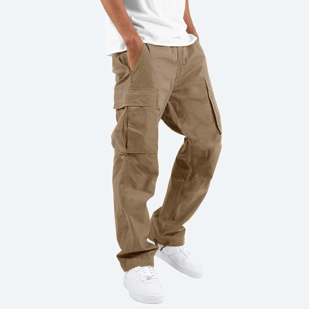 Men's Multi-Pocket Cargo Pants - Comfortable All-Rounder
