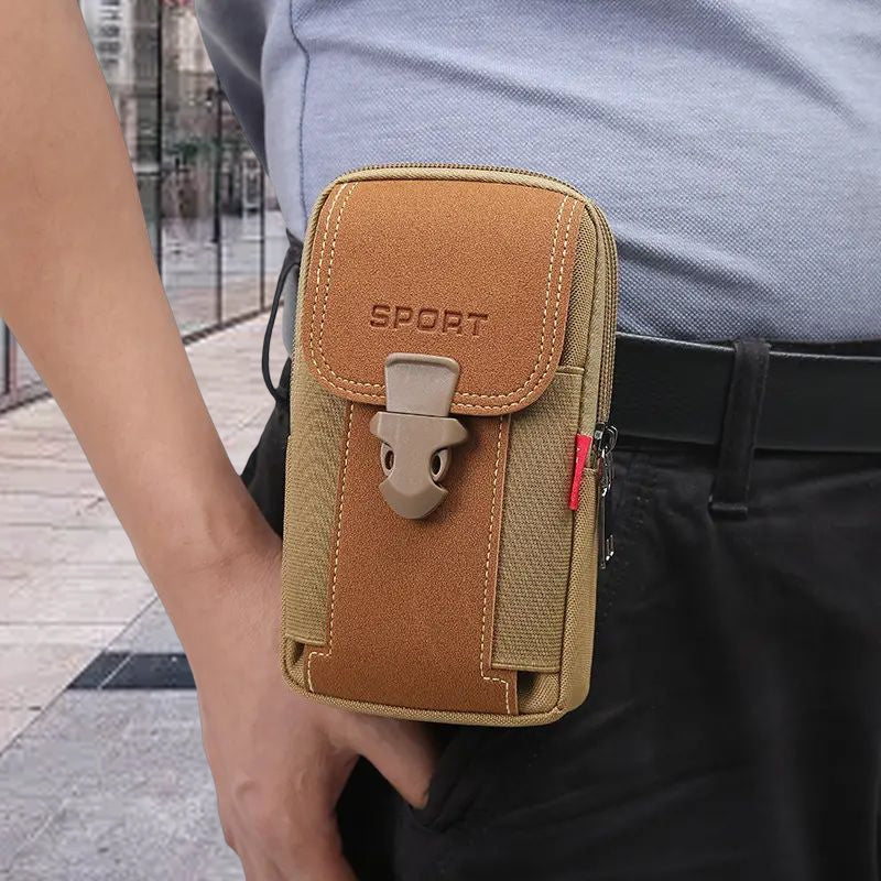 Men's Multifunctional Phone Belt Pouch