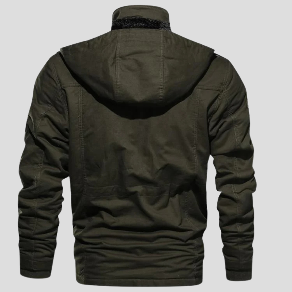 Men's Rugged Jacket – Reliable Layer for Cold and Windy Days