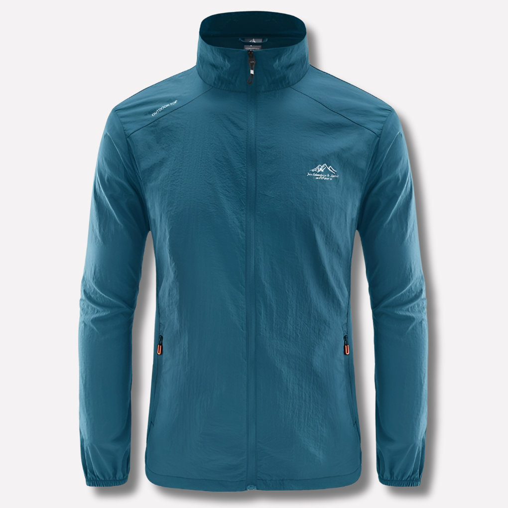 Men's Summer Jacket - Windproof and Waterproof