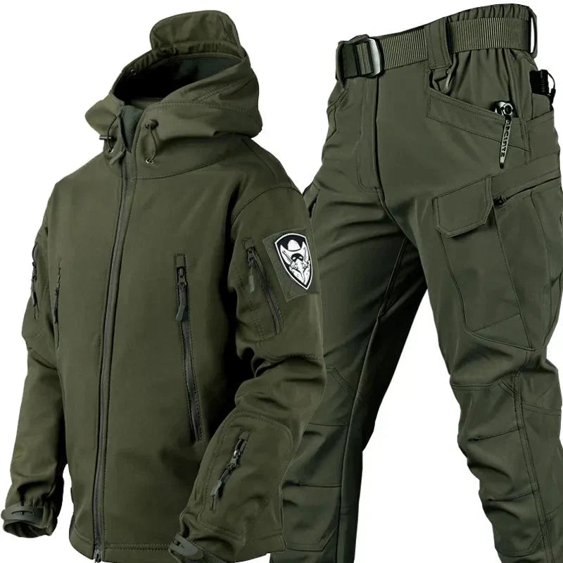 Men's Tactical Outdoor Jacket and Pants Set