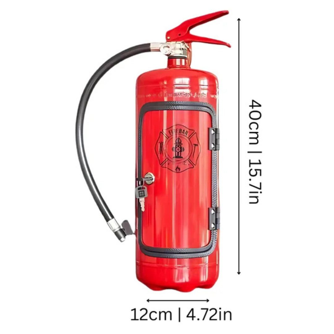 Minibar - Unique Fire Extinguisher Design Liquor Cabinet