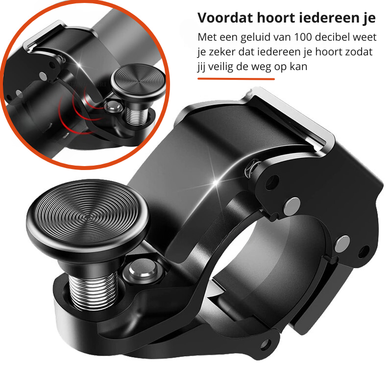 Minimalist Bicycle Bell - High-Tech Design