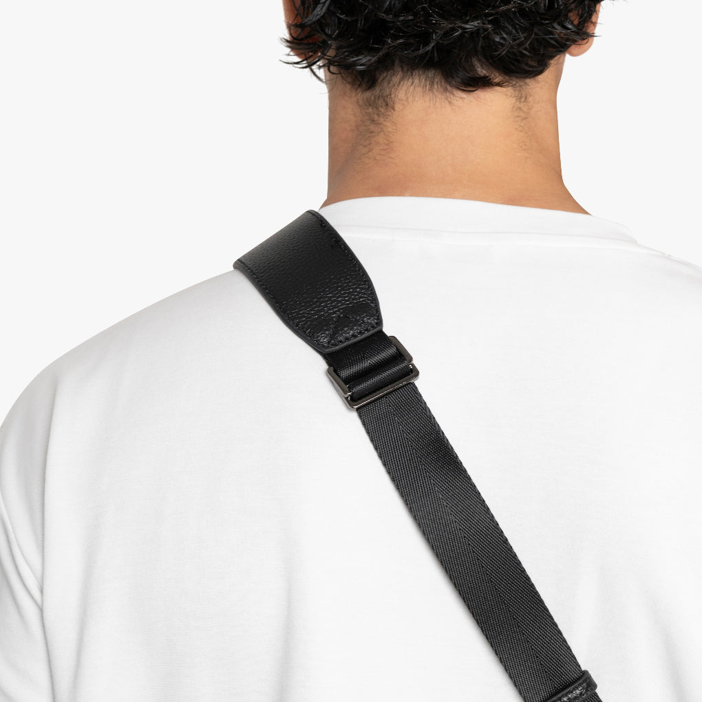 Modern Shoulder Bag with Fingerprint Lock