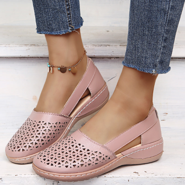 Orthopedic Cutout Slip-On Shoes