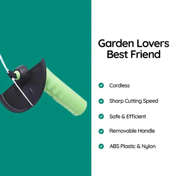 Portable Cordless Mini Weed Trimmer for Yard Care